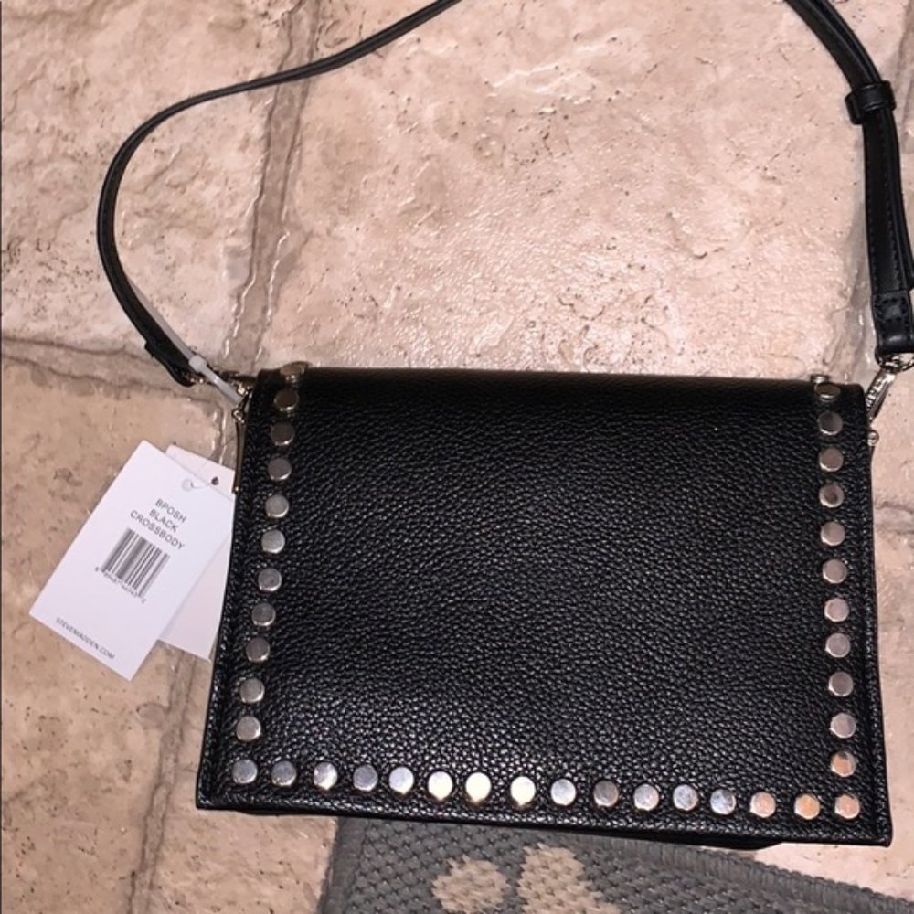 NWT Steve Madden Bposh Crossbody Studded Purse - Picture 7 of 15